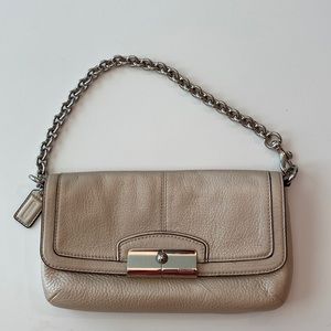 Vintage Coach Kristin Leather Clutch